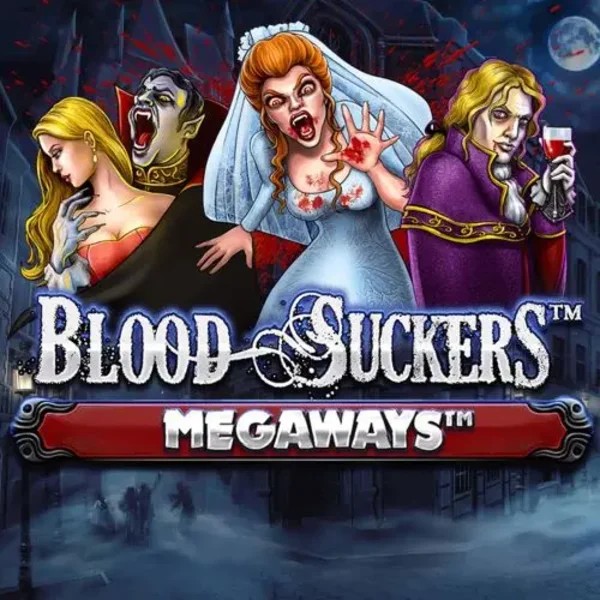 Blood Suckers Megaways game by Red Tiger Gaming – logo hosted on SlotsGem Casino