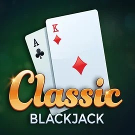 Classic Blackjack slot visual from Red Tiger Gaming available on casinoslotsgem.cz