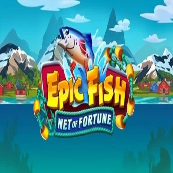 Logo of Epic Fish Net of Fortune from Quickspin at SlotsGem Casino