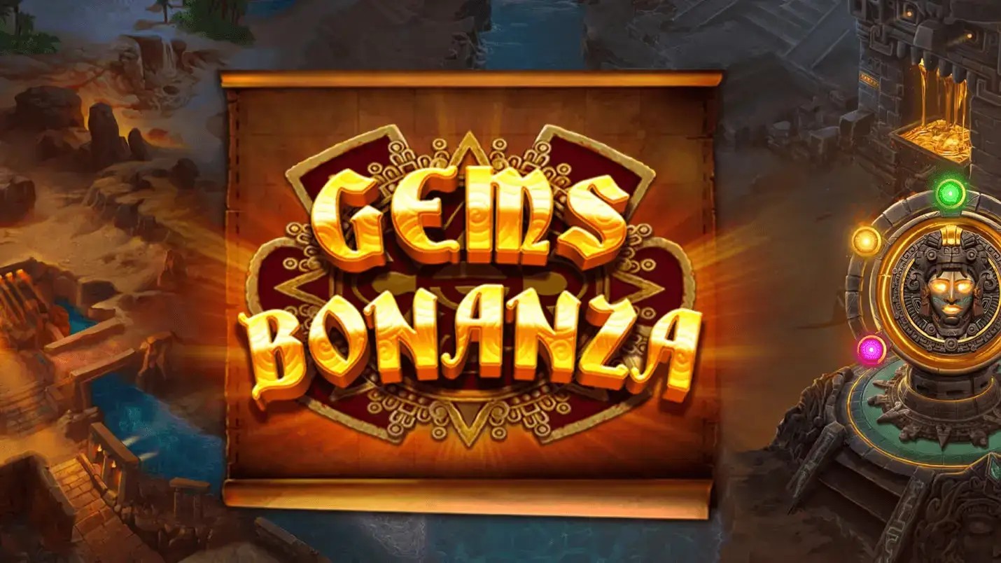 Gems Bonanza logo by Pragmatic Play at SlotsGem Casino
