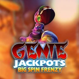 Genie Jackpots: Big Spin Frenzy logo – Jackpots by Blueprint Gaming at SlotsGem Casino