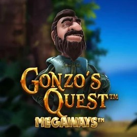 Gonzo's Quest Megaways slot logo by Red Tiger Gaming at SlotsGem Casino