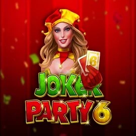Logo of Joker Party 6 from Greentube at SlotsGem Casino