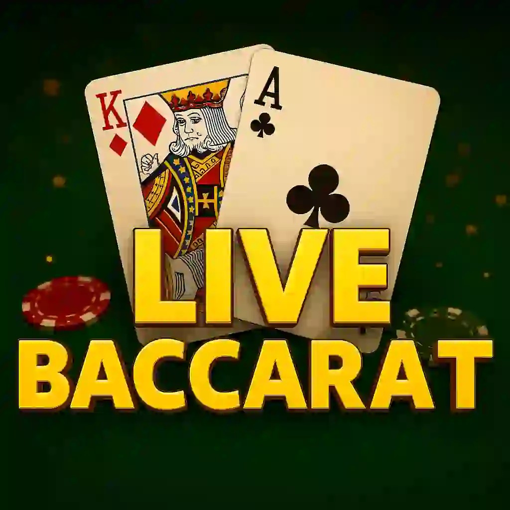 Enjoy Live Baccarat by Evolution – logo hosted on casinoslotsgem.cz