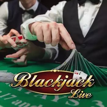 Official Live Casino logo: Live Blackjack by Evolution at SlotsGem Casino