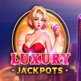 Luxury Jackpots logo by Triple Cherry at SlotsGem Casino