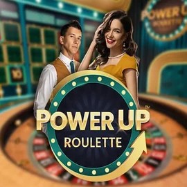 PowerUP Roulette online game logo by Pragmatic Play on casinoslotsgem.cz