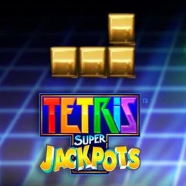 Tetris Super Jackpots slot logo by WMS at SlotsGem Casino